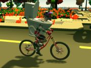 Spel Skibidi toalettcykel ridning  på nätet