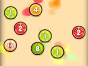 Spel Merge Balls Shooter 2048 Connect Fruits på nätet