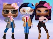 Spel Kitty Squad Winter Dress Up på nätet