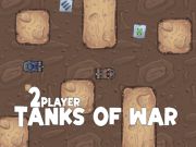 Spel 2 Spelar Tanks of War  på nätet