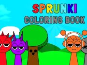 Spel Sprunki målarbok  på nätet