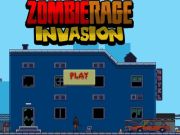 Spel Zombie rasande invasion  på nätet