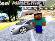Spel Verklig minecraft körsimulator  på nätet
