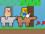 Spel Baby Noob vs Baby Obby Horse  på nätet