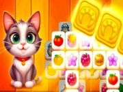 Spel Cat Town Tile Match Puzzle  på nätet