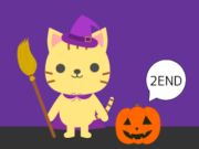 Spel Cat och Halloween fly  på nätet