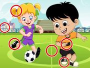Spel Fotbollsskillnader  på nätet
