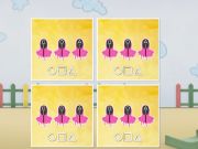 Spel Squid Game Memory Card Match  på nätet