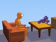 Spel Ragdoll Gun Shooter: Cannon Spinner Playground  på nätet