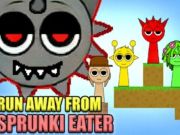 Spel Springa bort från SPRUNKI Eater  på nätet