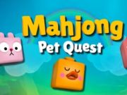 Spel Mahjong Pet Quest  på nätet