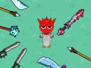Spel Red Swrunki med ett svärd  på nätet