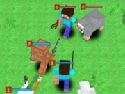 Spel Minecraft: Skapa ett monster och slåss!  på nätet