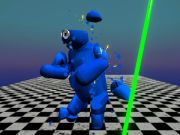 Spel Poppy 4: Skär monster med svärd i arena!  på nätet
