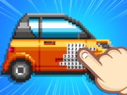 Spel Pixel rolig färg efter nummer  på nätet