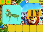 Spel Ord djur för barn  på nätet