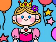 Spel Färg efter kod: Little Princess  på nätet