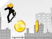 Spel Stickman Skate City  på nätet