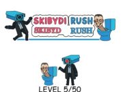 Spel Skibydi Rush  på nätet