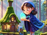 Spel Hitta skillnaderna: Little Witch  på nätet