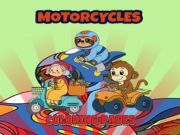 Spel Motorcykel målarbok  på nätet