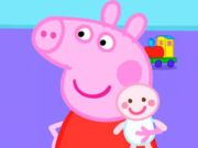 Spel Jigsaw Puzzle: Peppa Pig New Baby  på nätet