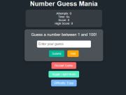 Spel Nummer Guess Mania  på nätet