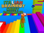 Spel Italiensk hjärna Obby Parkour  på nätet