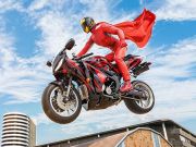 Spel Real Motorbike Super Hero Stunt 3D  på nätet