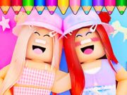 Spel Målarbok: Roblox bestie  på nätet