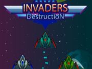 Spel Invaders förstörelse  på nätet