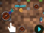 Spel Minblock roterar och flyger äventyr  på nätet