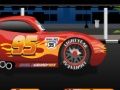 Spel Blixt McQueen klä upp  på nätet