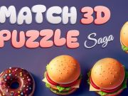 Spel Match 3D Puzzle Saga på nätet