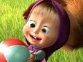 Spel Masha och Bear Magic Puzzle  på nätet