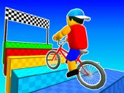 Spel Obby på en cykel på nätet