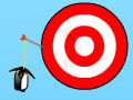 Spel Penguin med Bow Golf på nätet Spel Penguin med Bow Golf på nätet
