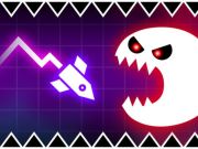 Spel Geometri vibber monster på nätet