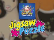 Spel Söt ko pussel på nätet