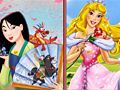 Spel Mulan och Aurora på nätet