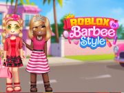 Spel Roblox i barbie -stil på nätet