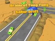 Spel Brainrot Tung Tung Sahur Drift på nätet