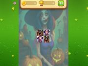 Spel Halloween Witch Memory Match på nätet