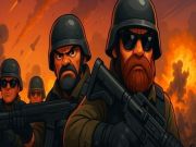 Spel Strike Force: Handlingsplattformare på nätet