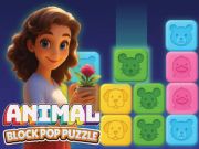 Spel Djurblock poppussel på nätet