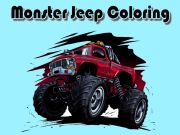 Spel Monster Jeep färg på nätet