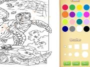 Spel Sea Animal Coloring Book på nätet