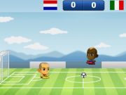 Spel Liten fotboll på nätet