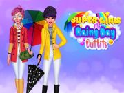 Spel Super Girls My Rainy Day Outfits på nätet