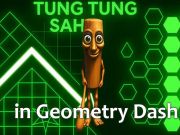 Spel Tung Tung Sahur in Geometry Dash på nätet